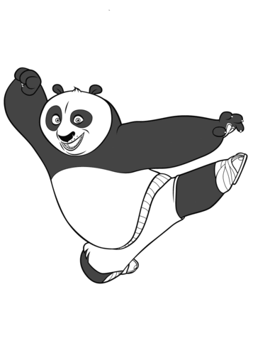 Po  Coloring Page